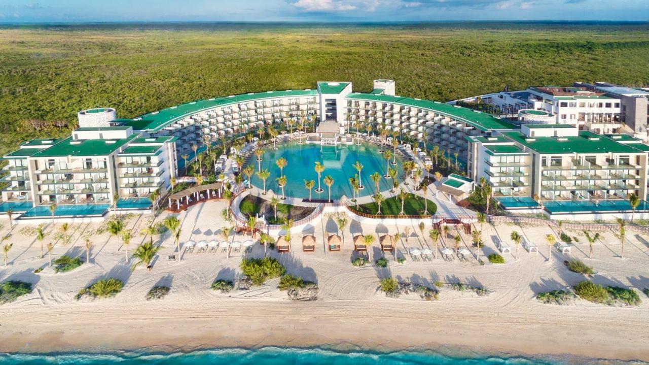 Haven Riviera Cancun (Adults Only) Alfredo V. Bonfil Eksteriør bilde Aerial view of the resort